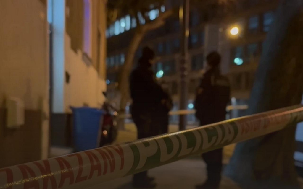 Polícia pri trestnom čine na Prievozskej ulici. FOTO: televízia JOJ