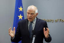 Šéf zahraničnej politiky Európskej únie Josep Borrell. FOTO: Reuters