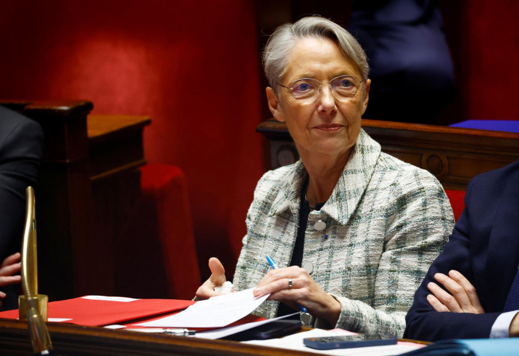 Francúzska premiérka Elisabeth Borneová. FOTO: Reuters