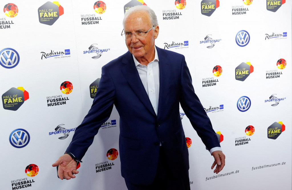 Nemecká futbalová legenda Franz Beckenbauer. FOTO: Reuters