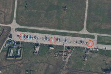 Falošné lietadlá na ruskej základni