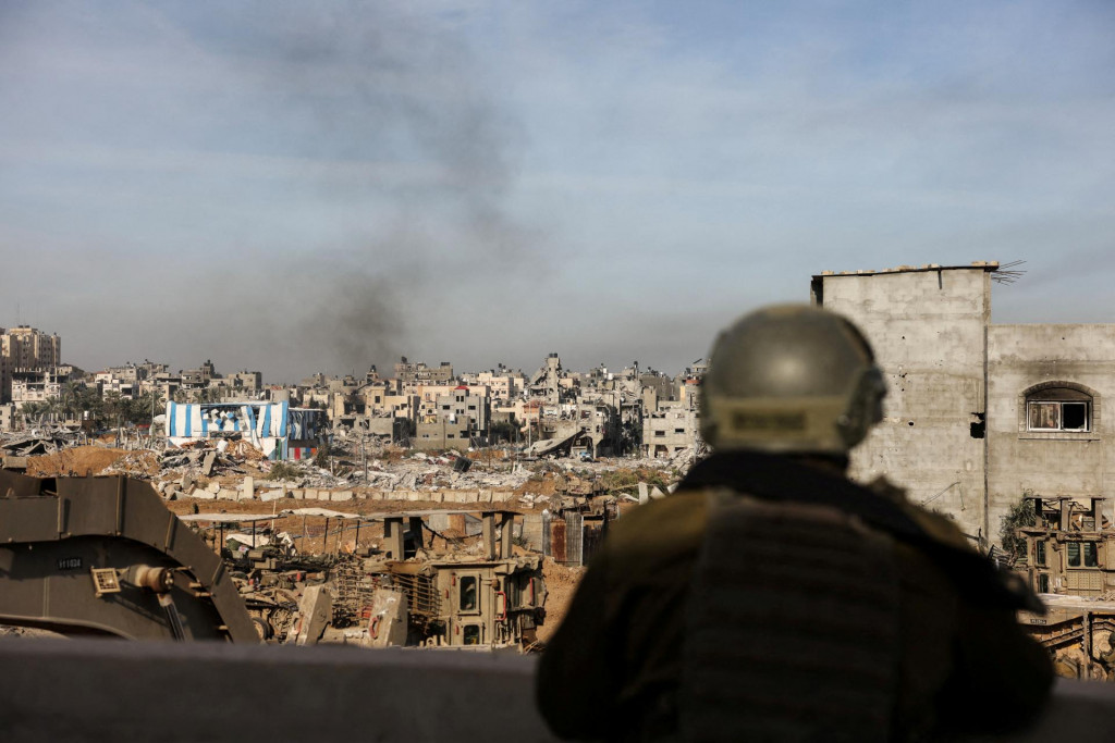 Izraelský vojak. FOTO: Reuters