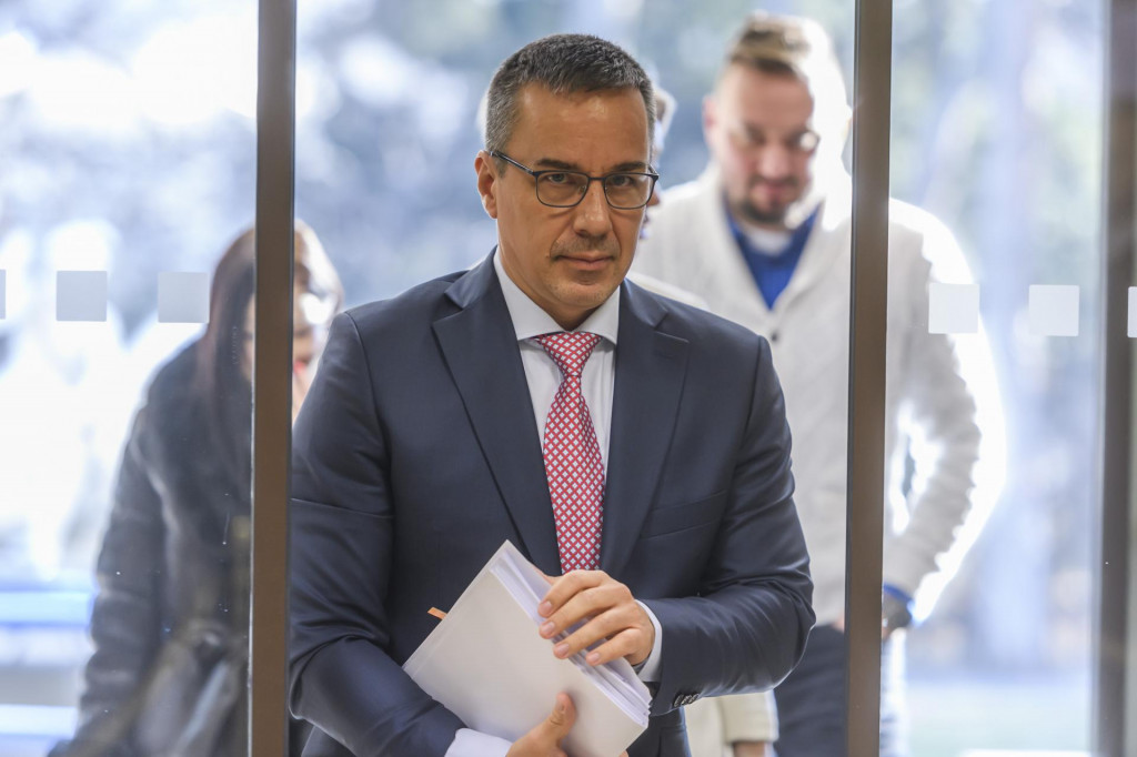 Minister pr&aacute;ce Erik Tom&aacute;&scaron;. FOTO: TASR/Jaroslav Nov&aacute;k