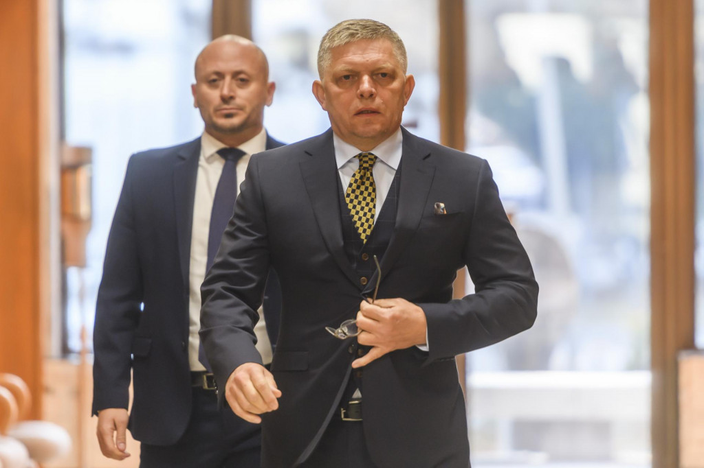 Predseda vl&aacute;dy Robert Fico. FOTO: TASR/Jaroslav Nov&aacute;k