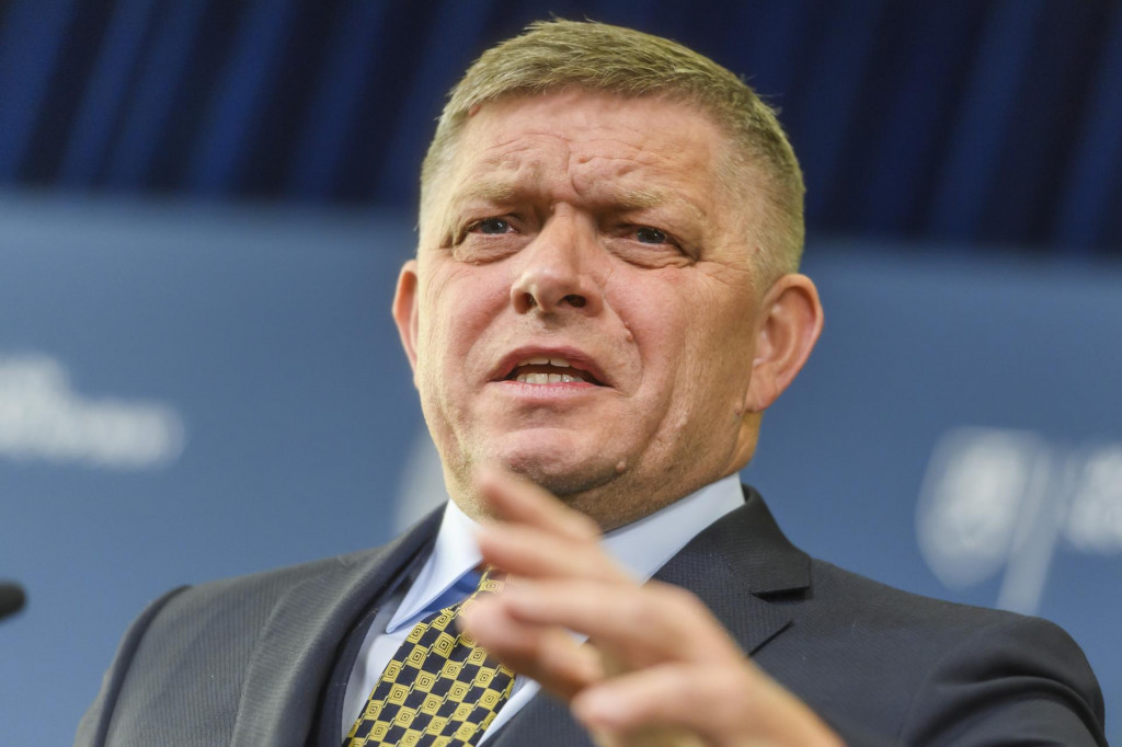 Predseda vlády Robert Fico (Smer-SD). FOTO: TASR/Jaroslav Novák