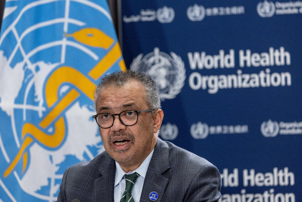 Generálny riaditeľ Svetovej zdravotníckej organizácie Dr. Tedros Adhanom Ghebreyesus. FOTO: Reuters