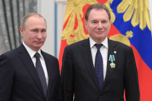 Vladmir Putin a Vladimir Chavinson. FOTO: Kremeľ