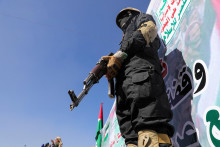 Húsíjsky bojovník. FOTO: Reuters