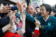 Taiwanský viceprezident a prezidentský kandidát vládnucej Demokratickej progresívnej strany William Laj. FOTO: Reuters