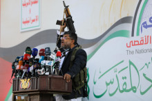 Mohammed Ali al-Houthi, člen najvyššej politickej rady Husíov. FOTO: Reuters