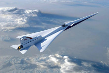 Nadzvukové dopravné lietadlo X-59 QueSST vyvíja pre kozmickú agentúru NASA spoločnosť Lockheed Martin. FOTO: NASA /Lockheed Martin