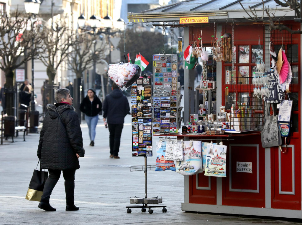 Medziročný rast inflácie v Maďarsku sa v decembri 2023 opäť spomalil. FOTO: HN/Pavol Funtál