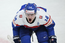 Slovenský hokejista Adam Sýkora. FOTO: TASR/AP
