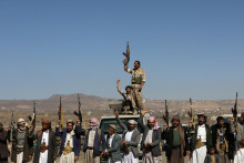Jemenskí povstalci. FOTO: Reuters