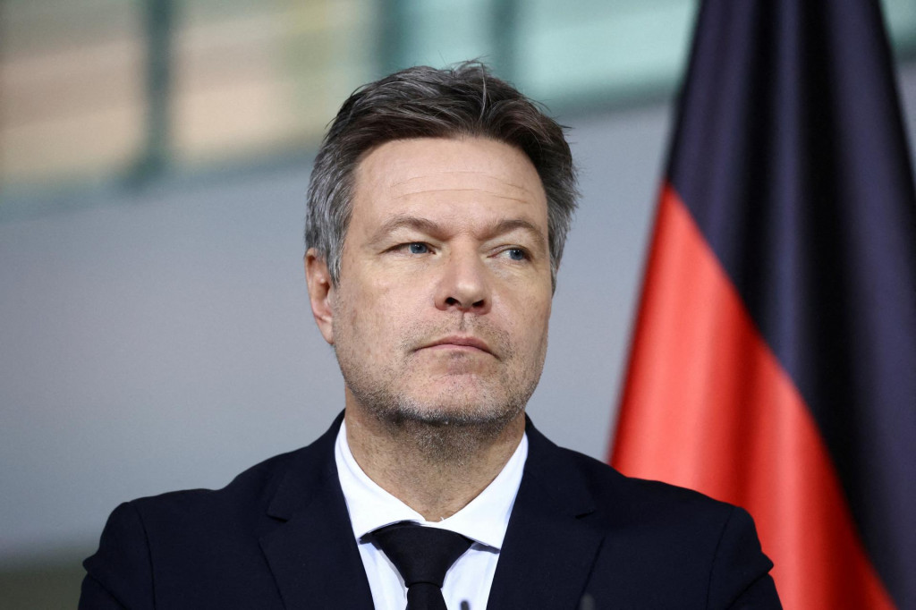 Nemecký vicekancelár a minister hospodárstva Robert Habeck. FOTO: REUTERS