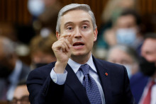 Kanadský minister pre inovácie François-Philippe Champagne. FOTO: Reuters