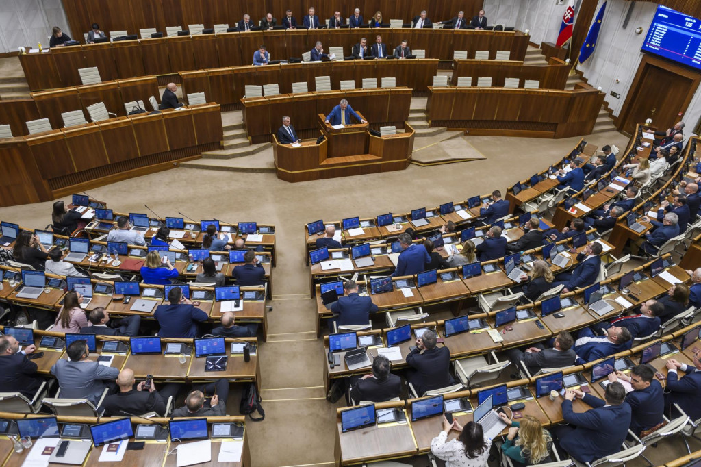 N&aacute;rodn&aacute; rada SR. FOTO: TASR/Jaroslav Nov&aacute;k