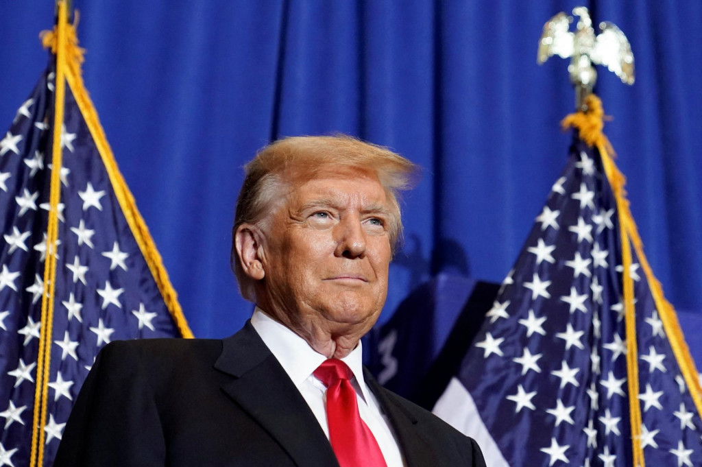Republikánsky kandidát na prezidenta a bývalý prezident USA Donald Trump. FOTO: Reuters