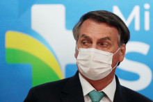 Brazílsky exprezident Jair Bolsonaro. FOTO: Reuters
