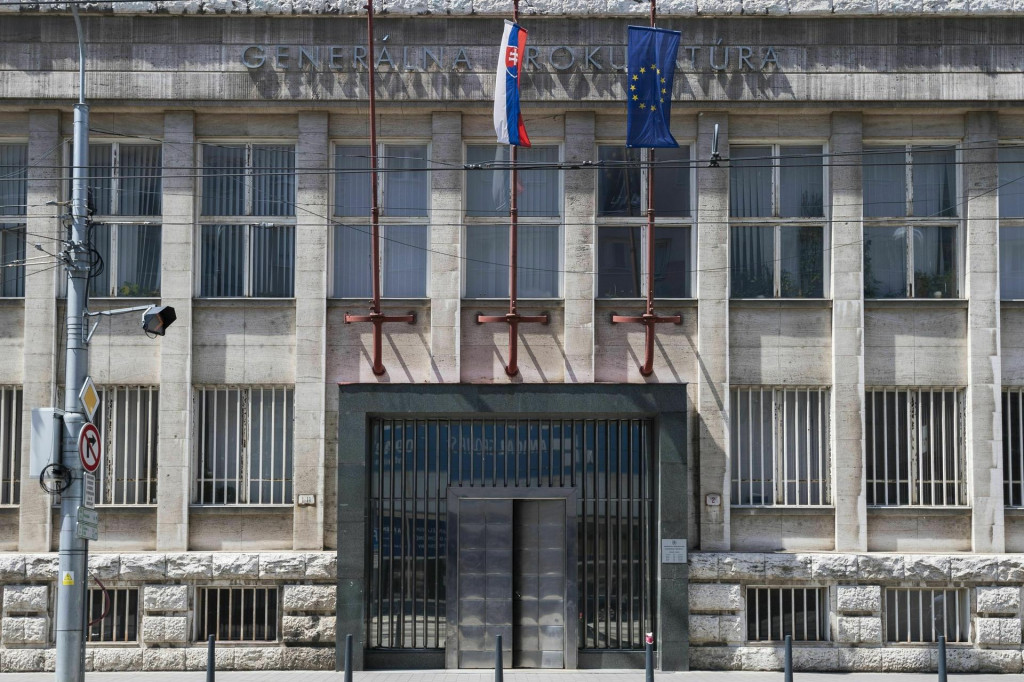 Budova, v ktorej sídli Generálna prokuratúra na Štúrovej ulici v Bratislave. FOTO: TASR/Jaroslav Novák
