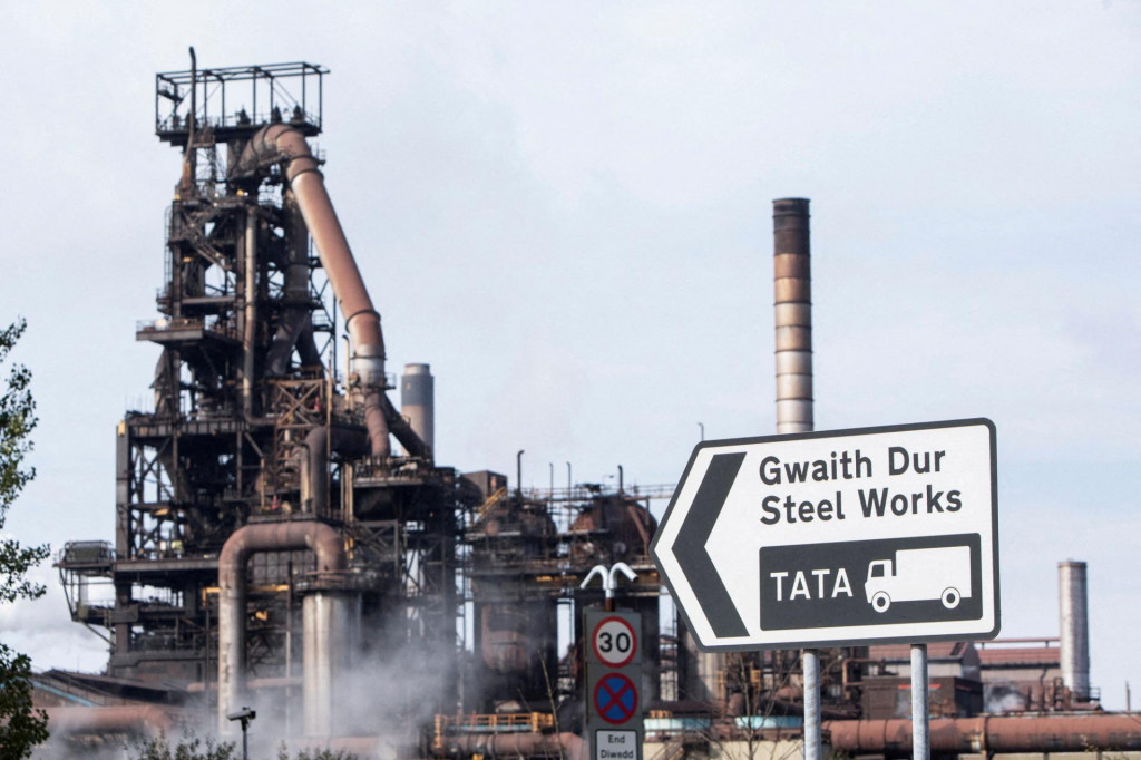 Oceliareň Tata Steel. FOTO: Reuters