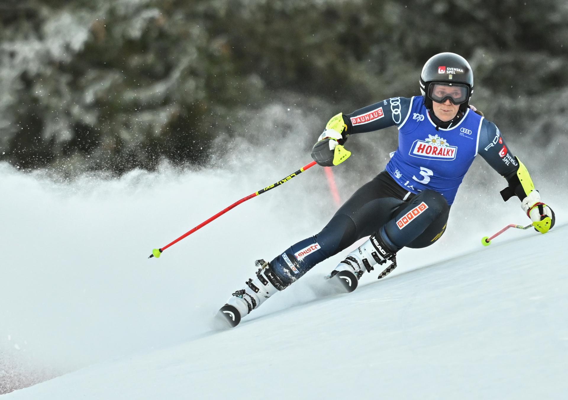 Švédska lyžiarka Hectorová vyhrala obrovský slalom v Jasnej pred Shiffrinovou