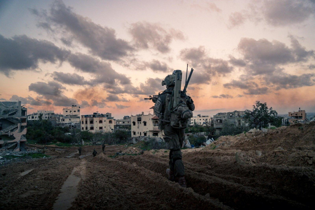 Izraelský vojak v Gaze. FOTO: Israel Defense Forces