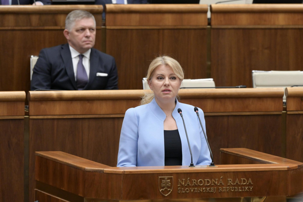 Prezidentka SR Zuzana Čaputová. FOTO: TASR/Pavel Neubauer

