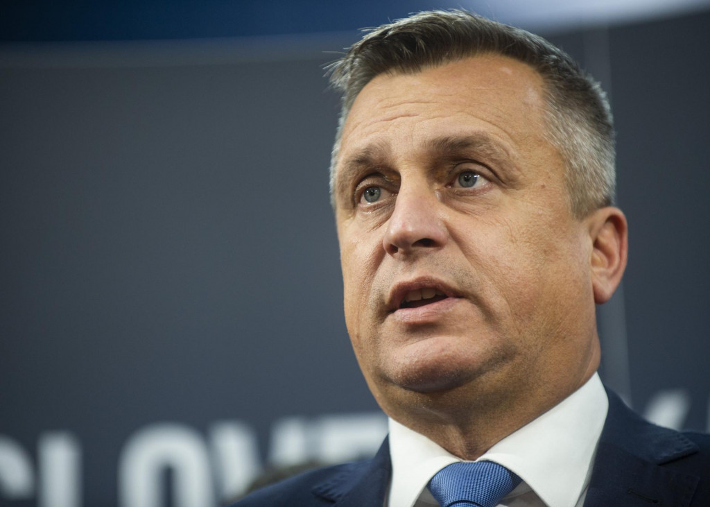 &Scaron;&eacute;f SNS a podpredseda parlamentu Andrej Danko. FOTO: TASR/Jakub Kotian