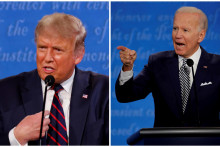 Donald Trump a Joe Biden. FOTO: REUTERS/Brian Snyder