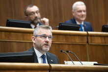 Predseda Národnej rady Peter Pellegrini (Hlas-SD). FOTO: TASR/Pavel Neubauer