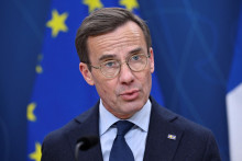 Predseda švédskej vlády Ulf Kristersson. FOTO: Reuters