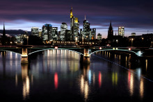 Pohľad na nemecký Frankfurt. ILUSTRAČNÉ FOTO: REUTERS