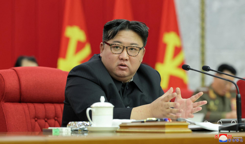 Severokórejský vodca Kim Čong-un. FOTO: Reuters/KCNA