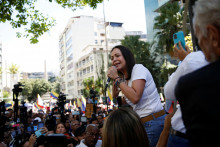 Venezuelská opozičná líderka María Corina Machadová. FOTO: Reuters