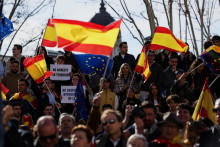 Protesty v Španielsku. FOTO: Reuters