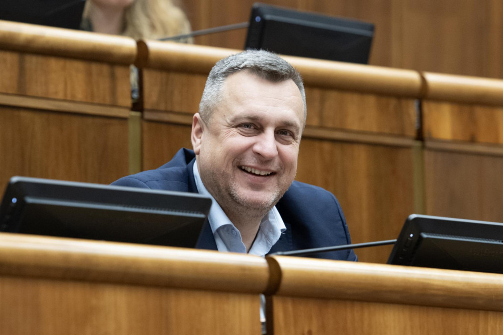 Na snímke podpredseda Národnej rady Andrej Danko z SNS.

FOTO: TASR/P. Neubauer
