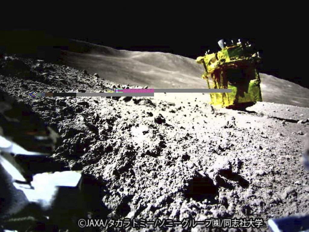 Robotické vozítko s názvom Smart Lander for Investigating Moon (SLIM). FOTO: TASR/AP
