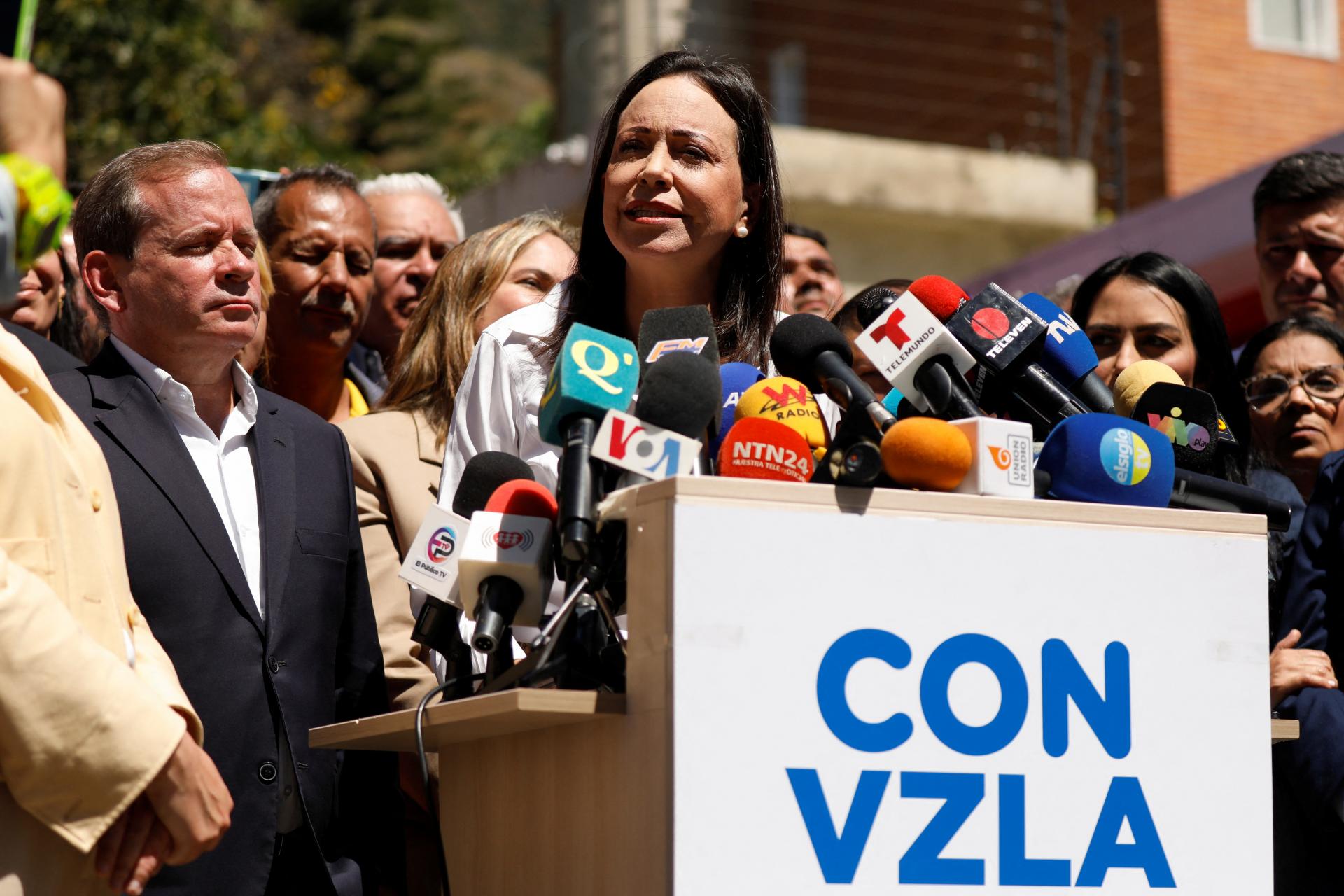 Vyradená kandidátka prezidentských volieb vo Venezuele pokračuje v kampani