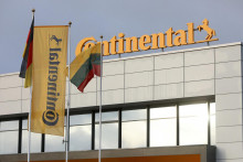 Logo výrobcu pneumatík Continental. FOTO: REUTERS