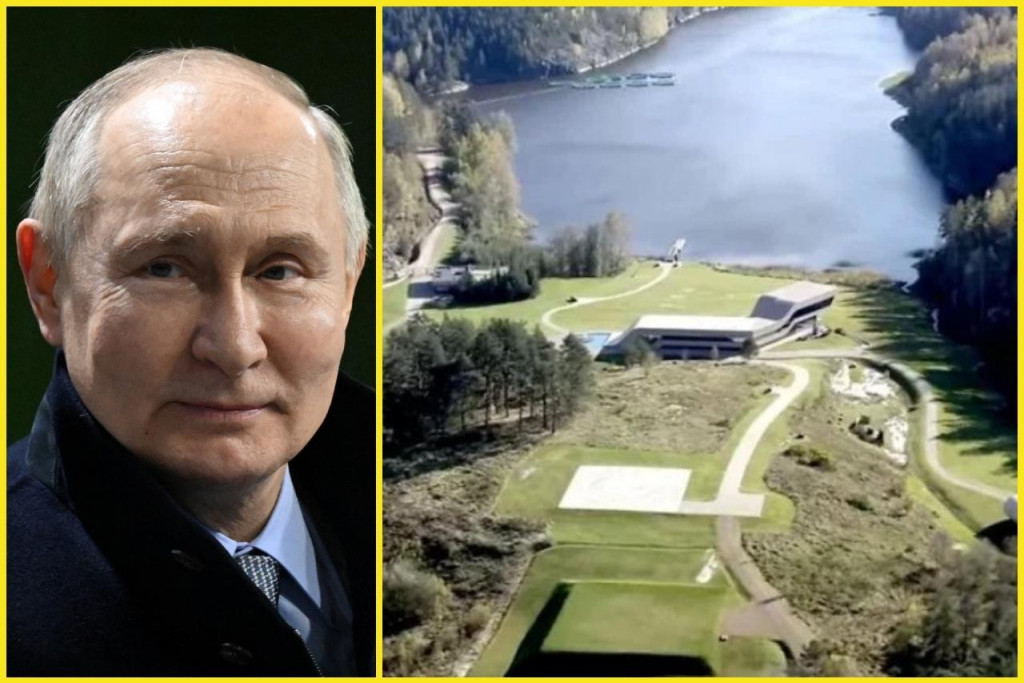 Putinova moderná rezidencia