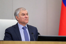 Predseda ruskej Štátnej dumy Viačeslav Volodin. FOTO: REUTERS