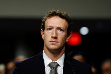 šéf Mety, pod ktorú spadá Facebook alebo Instagram, Mark Zuckerberg. FOTO: Reuters
