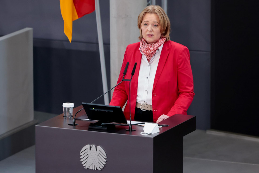 Predsedníčka nemeckého parlamentu Bärbel Basová. FOTO: REUTERS