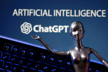 Logo umelej inteligencie ChatGPT. FOTO: REUTERS
