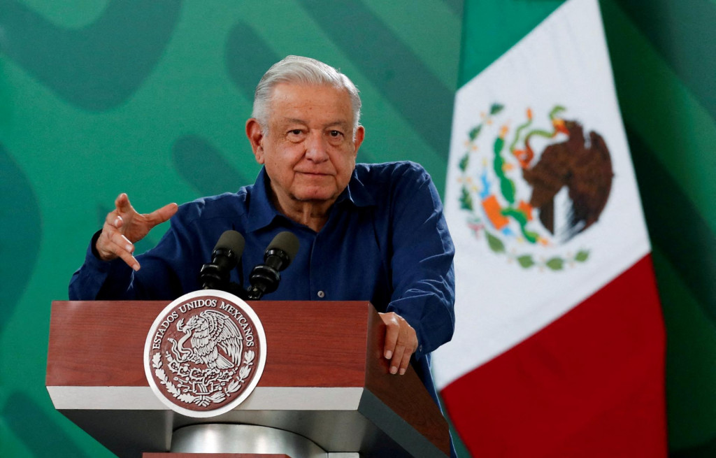 Mexický prezident Andres Manuel López Obrador. FOTO: Reuters