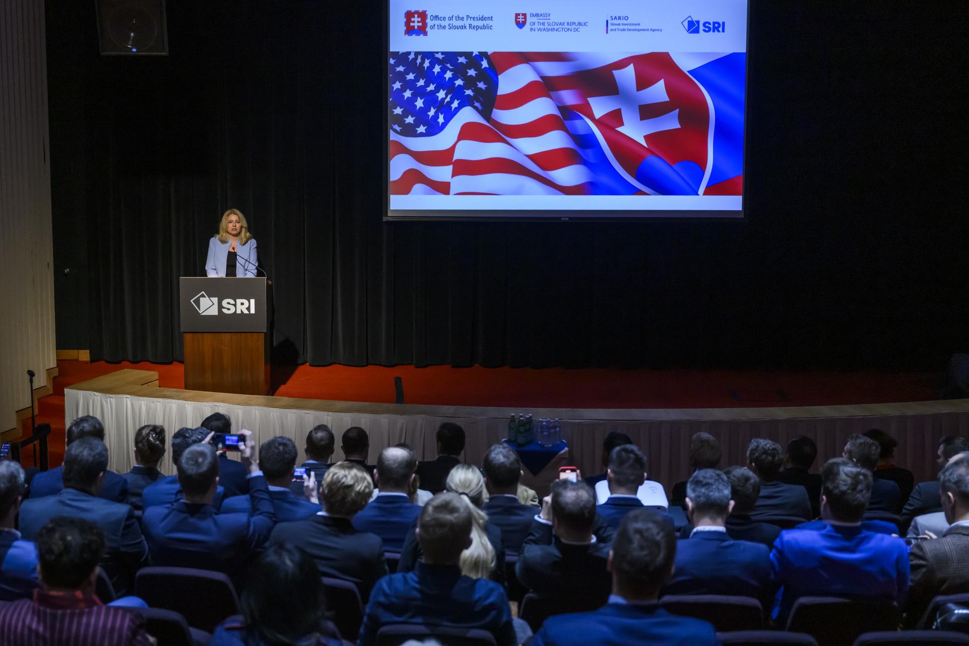 Biznis fórum medzi podnikateľmi by mohlo posilniť dialóg medzi Slovenskom a USA, tvrdí Čaputová