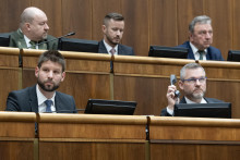 Poslanci v Národnej rade diskutovali o Trestnom zákone. FOTO: TASR/Pavel Neubauer