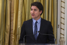 Kanadský premiér Justin Trudeau. FOTO: TASR/Jaroslav Novák