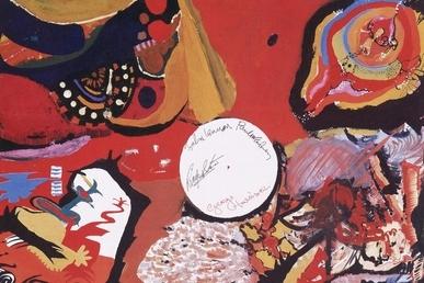 Maľba, ktorú The Beatles vytvorili v Japonsku, vydražili za 1,7 milióna dolára